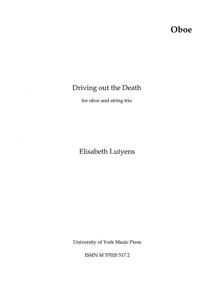 Driving Out The Death Op.81